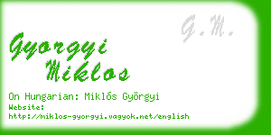 gyorgyi miklos business card